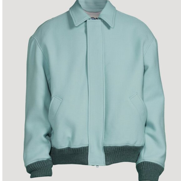 ACNE STUDIOS Wool Padded Bomber Jacket - Picture 2 of 7